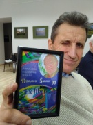  Albertas Vaidila su nauju ekslibrisu